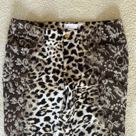 Cache leopard pants 8 - Picture 5 of 11